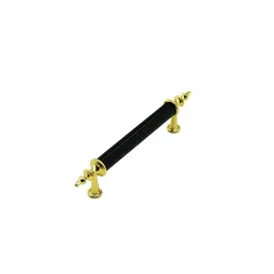 İbico-957 ( 9.6cm ) ( Zirve ) ( Siyah & Altın ) Boru Kulp*10x5