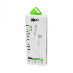 İbico İb-1002 ( Usb To=( İphone ) ( Kablo ) ( 2.4a ) ( Hızlı ) Telefon Şarj & Data Kablosu=1mt ( 2400ma )*10x22