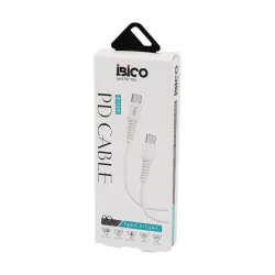 İbico İb-1005 ( Type-c To=( Type-c ) ( Kablo ) ( Hızlı ) Telefon Şarj & Data Kablosu=1mt ( 20w ) ( 3.4a )*10x1