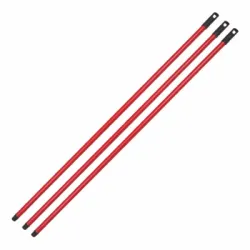Kappro Fs-011 Metal ( 8gen & 12gen ) Kırmızı Vilada Fırça Sapı 110cm*25=k