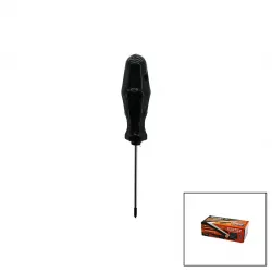 Kınetex Ktx-2241 ( 3x75mm ) Düz Tornavida Mıknatıslı*12x20