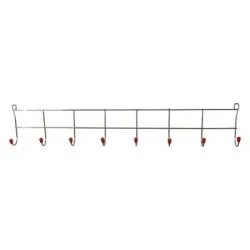 Kral Kr-04 Metal 8 Kollu Düz Duvar Askısı *12x12
