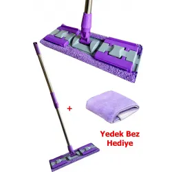 Mandallı Mop Seti Yer Duvar Tavan Cam Mopu Tüm Yüzeyler İçin