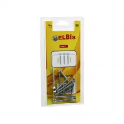 Medalyan Dl-34 ( 4x40 ) Dübelli Vida ( Dubel=no-7 ) ( 10pcs )*12x10