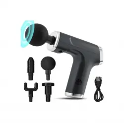 Mini Fascial Gun Profesyonel Şarjlı Masaj Aleti 4 Başlıklı Kh-800
