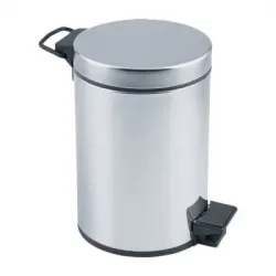 Pedallı-706 ( 3lt ) Krom Metal Çöp Kovası 706*8