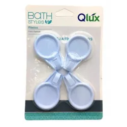 Qlux L-00153 ( 4pcs ) Efor Yuvarlak Yapışkan Askı*60