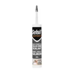 Selsil ( Siyah ) Üniversal Silikon 280 Gr*25=k