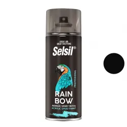 Selsil Tab-428 ( Siyah Mat ) Sprey Boya ( 400ml )*12x1