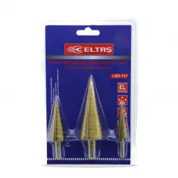 Workzone-25034325-73380 ( 3pcs ) ( Hss Kademeli ) Matkap Ucu Seti ( 4-12mm - 4-20mm -4-32mm )*50