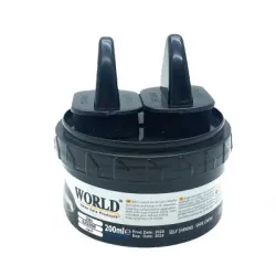 World ( 200ml.) ( Siyah Black ) Ayakkabı Boyası*12x8