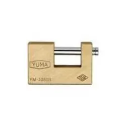 Yuma Ym-3080r ( Geniş & Sarı ) Kayar Milli Pimli Kilit 80mm*48