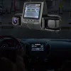 1080p Üçlü Lens Araba Dash Cam Dashcam Ön İç & Arka Hd Araba Dvr 120 ° Açı Döngü Kaydı Yerçekimi Sensörü
