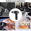 Kablosuz El Tipi Araba Vakum Temizleyici Güçlü Emme Gücü Şarj Edilebilir Kablosuz Araba Vakumu