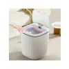 Akıllı Sensörlü Çöp Kovası Teknolojik Ofis Banyo Mutfak 20l Uv Işık Antibakteriyel Koku Geçirmez