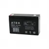 Atex Ax6-12 İnce Akü 6v 12ah Amper*10