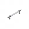 İbico-959 ( 9.6cm ) ( Zirve ) ( Beyaz & Krom ) Boru Kulp*10x5