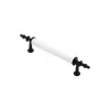 İbico-973 ( 9.6cm ) ( Beyaz & Siyah ) Boru Kulp*10x5