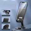 Katlanabilir Telefon Tutucu Stand Yuvarlak Tabanlı Cm-074