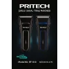 Pritech Şarjlı Sakal Tıraş Makinesi Seyahat Rf-1310