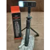 Universal Q07 6 Inç Halka Işık Taşınabilir Bluetooth Selfie Stick Tripod