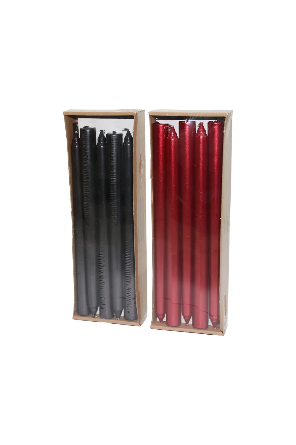 K.l.b.k. Gül Candle Metalik Renkler Şamdan Mum 25cm*8x30