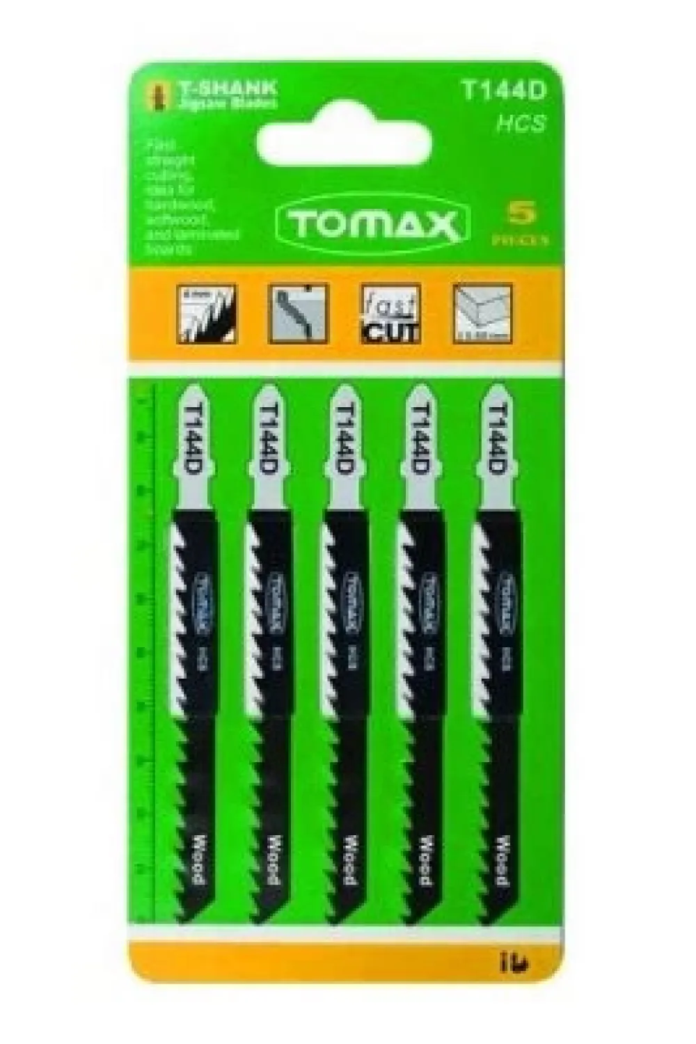 Tomax T144d Ağaç 5pcs Dekobaj Bıçak Wood Dekupaj*10