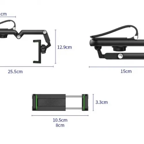 1080° Dönebilen Çok Fonksiyonlu Telefon Tutucu Cm-103