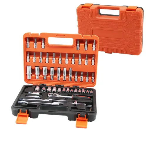 Alc (53pcs) (1/4) Dr. Socket Set (lokma & Soket & 6gen Anahtar & Bit Adaptör & Cırcır Kolu) (plastik Çantalı)*18