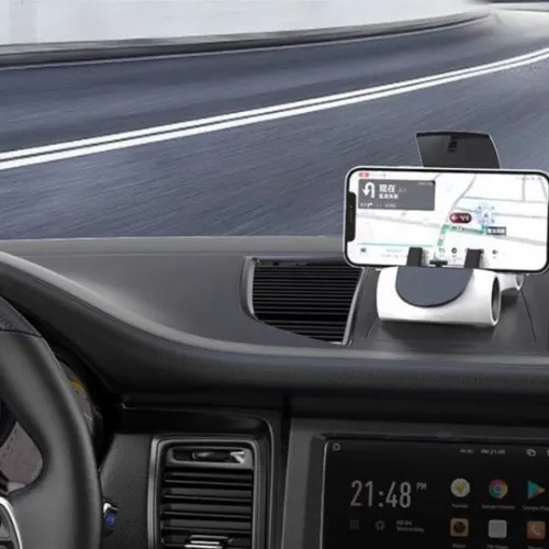 Araba Tasarımlı Araç İçi Telefon Tutucu 360 Dönebilen Ayarlı