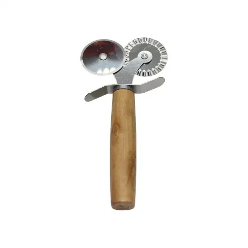 Baysa-676 ( Çift Başlı ) ( Ahşap Saplı ) Hamur Pizza Ruleti*240