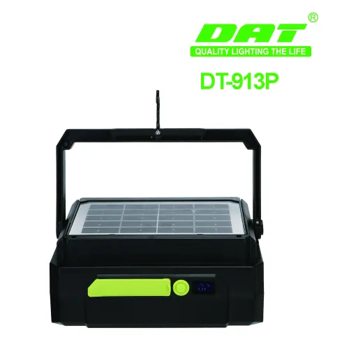 DAT Güneş Enerjili Aydınlatma Sistemi 5 Farklı Işık Modu Kamp lambası 100W