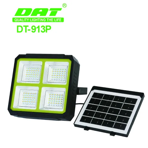 DAT Güneş Enerjili Aydınlatma Sistemi 5 Farklı Işık Modu Kamp lambası 100W