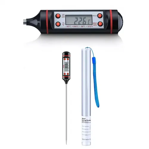 Digital Thermometer Tp-101 Yakut-12136 ( Dijital ) Mutfak ( Gıda Termometresi ) ( Çubuk Şiş ) ( -50 °c & +300°c )*200