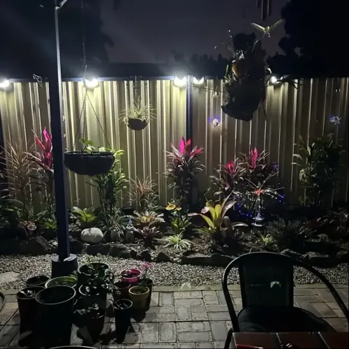 Egonex 100 Led Güneş Duvar Lambası Açık Güneş Lambası