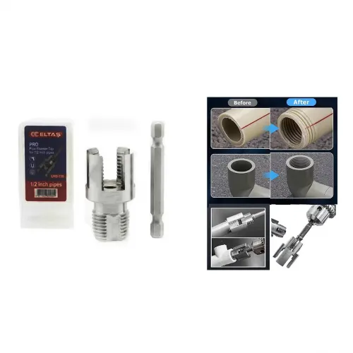 Egonex Eltaş Water Pipe Lrd-138 Plastik Su Borusu ( İç Diş Açma ) Matkap Ucu ( 1/2 )*200