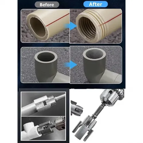 Egonex Eltaş Water Pipe Lrd-138 Plastik Su Borusu ( İç Diş Açma ) Matkap Ucu ( 1/2 )*200
