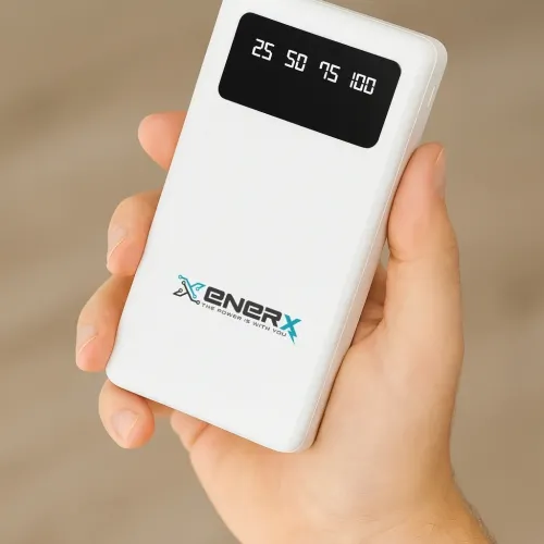 Enerx Enr-p20dc 20000 Mah 2.1 Amper Dahili Kablolu Powerbank Siyah