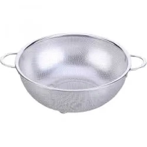Enfa Kıtchenware Enf-150 ( 25cm ) ( Metal Kulplu ) ( Çelik Sepet ) Süzgeç ( İnce Tel Ayaklı )*120