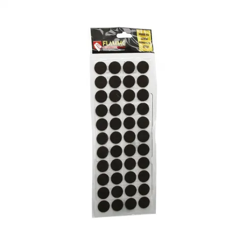Flamme ( 21mm ) ( Yuvarlak ) Yapışkan Keçe*25x36