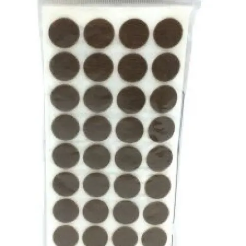 Flamme ( 21mm ) ( Yuvarlak ) Yapışkan Keçe*25x36