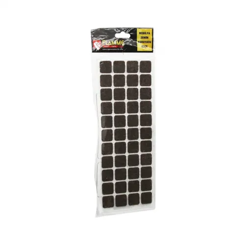 Flamme 21mmx21mm Kare Yapışkan Keçe*25x36