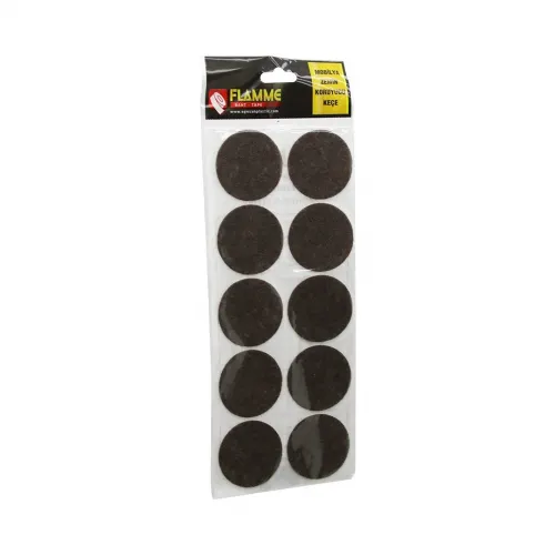 Flamme Wiess 45mm Yuvarlak Yapışkan Keçe*25x36