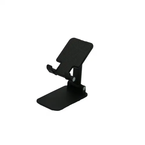 Folding Desktop Phone Stand Yakut-12963 ( Akrobat ) Masa Üstü Telefon Tutacak ( Siyah ) ( Plastik )*200