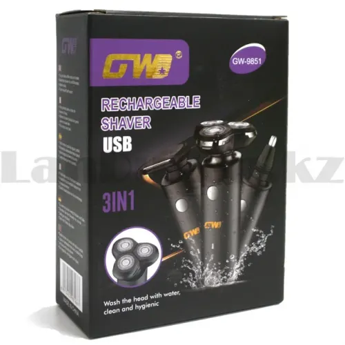 Gw-9851 Traş Makinesi Fonksiyonel 3in1