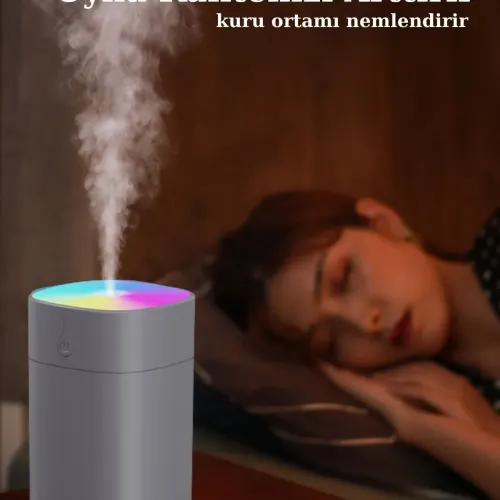 H2o Humidifier 400 Ml Ulrasonik Hava Nemlendirici