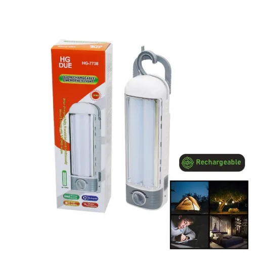 Hg Due Hg-7738 34 Smd Led Şarjlı Işıldak Fener*60 Q9
