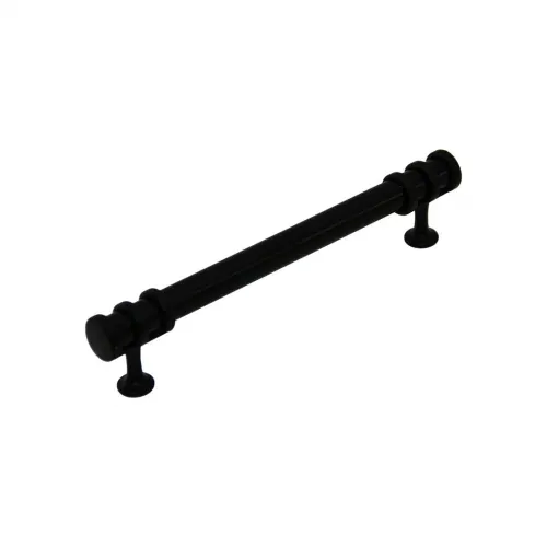 İbico-952 ( 16cm ) ( Yüzük Siyah & Kulp Siyah ) Boru Çekmece Kulp*10x5