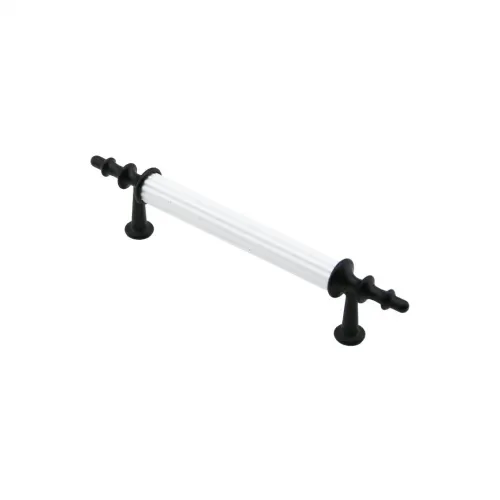 İbico-973 ( 9.6cm ) ( Beyaz & Siyah ) Boru Kulp*10x5