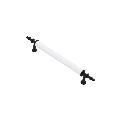 İbico-975 ( 12.8cm ) ( Siyah & Beyaz ) Boru Kulp*10x5